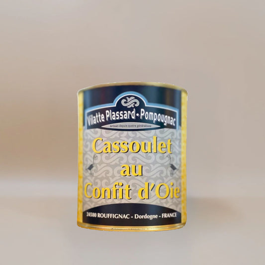 Cassoulet au confit d'oie 840 g