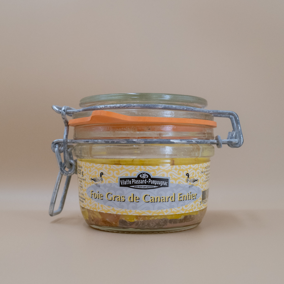 Foie gras de canard entier du Périgord 125 g