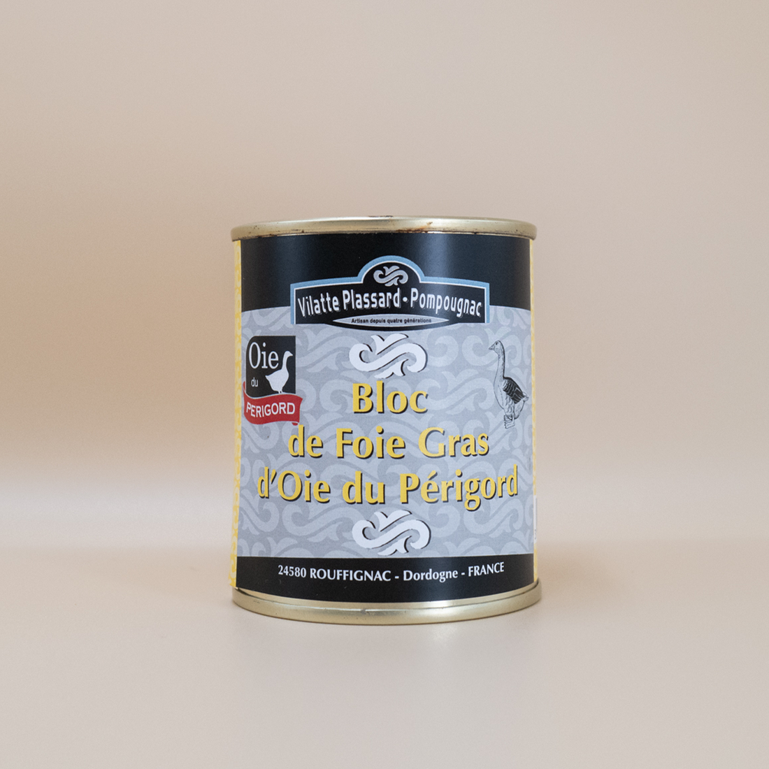 Bloc de foie gras d'oie 130 g