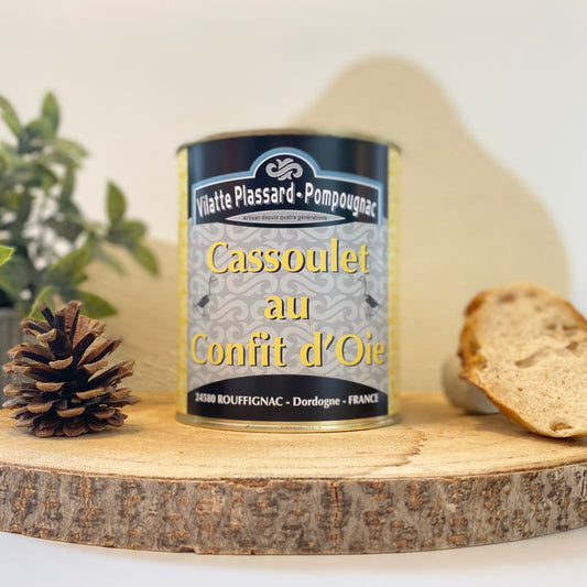 Cassoulet au confit d'oie 840 g
