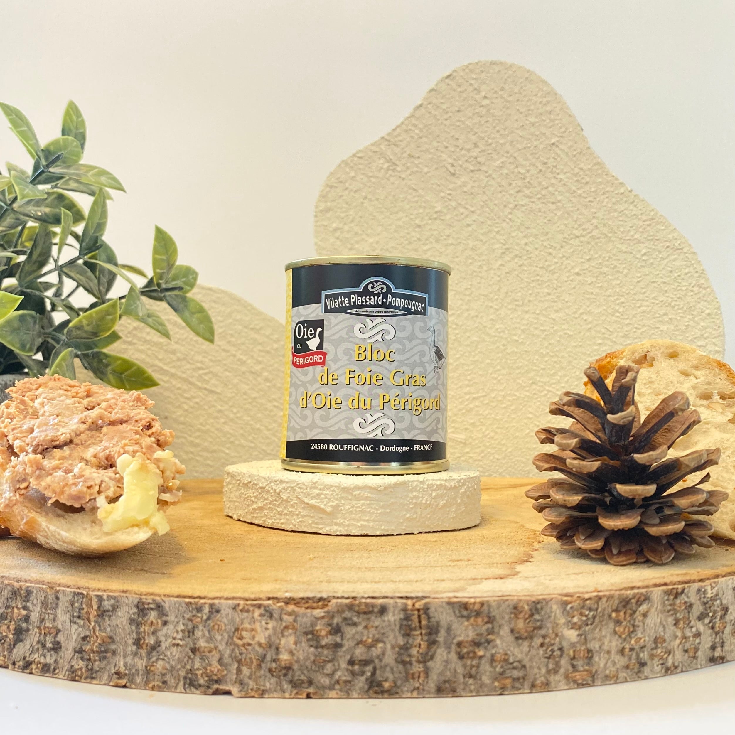 Bloc de foie gras d'oie 130 g
