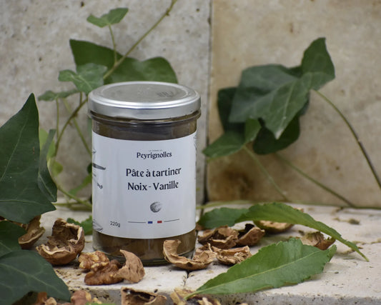 Pâte à tartiner Noix-Vanille 220 gr